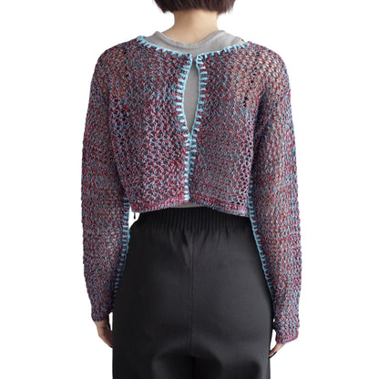 COIL YARN MIX CARDIGAN