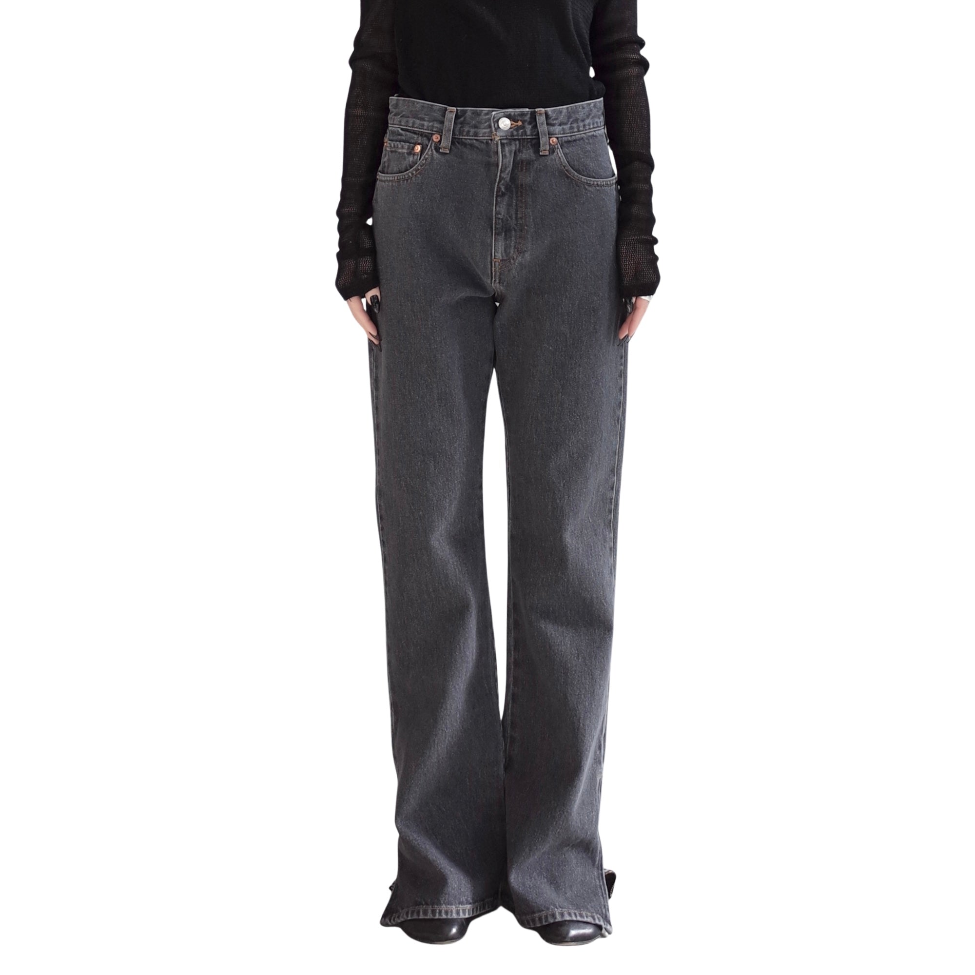 BOOTS CUT SIDE ZIP JEANS