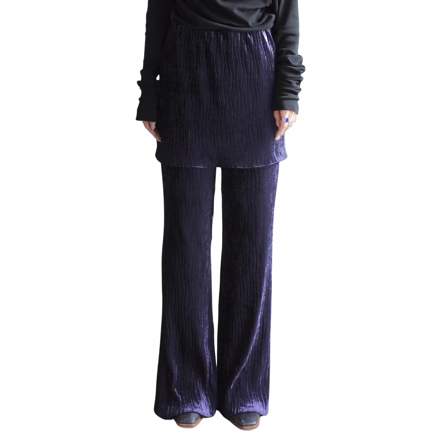 PLEATED PANTS