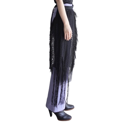 TWISTLACE WRAP SKIRT