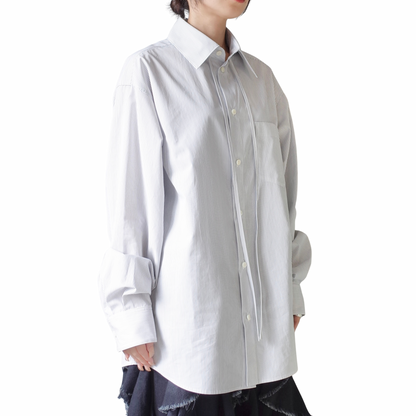 RIBBON DRESS SHIRT