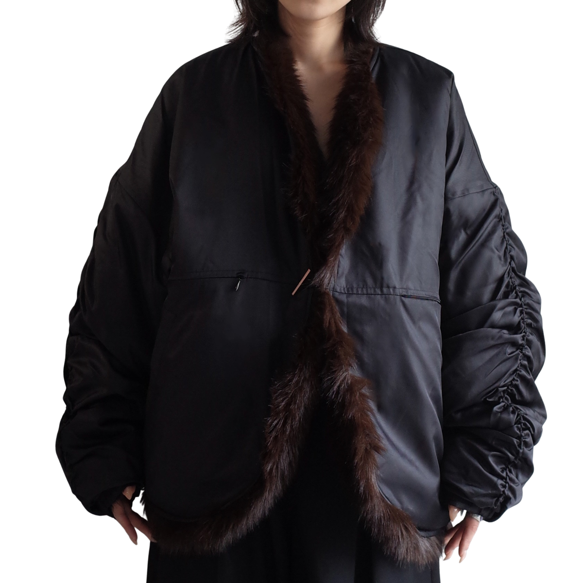 REVERSIBLE NYLON FAR BLOUSON