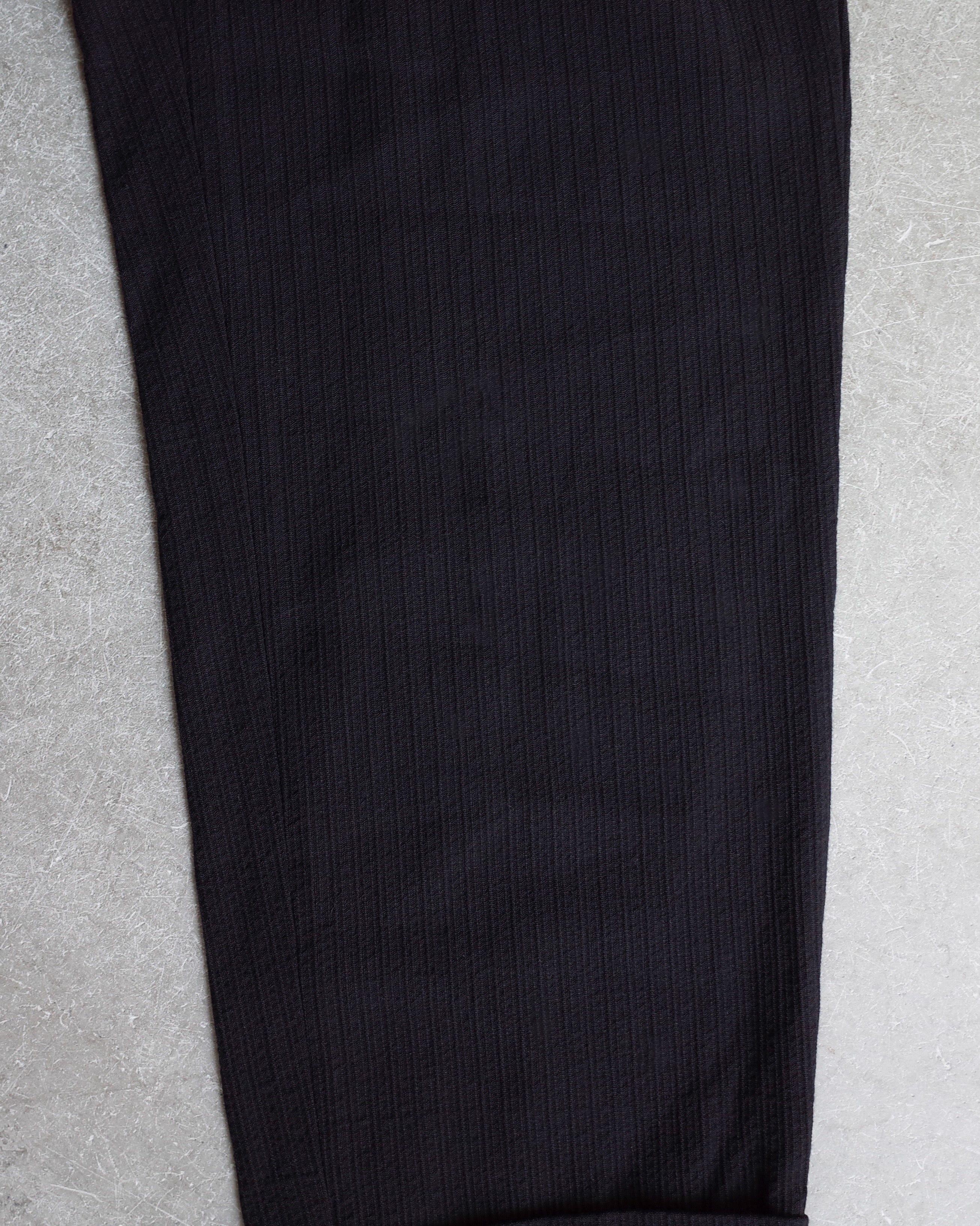Used  / JAGUARED TAPERED PANTS