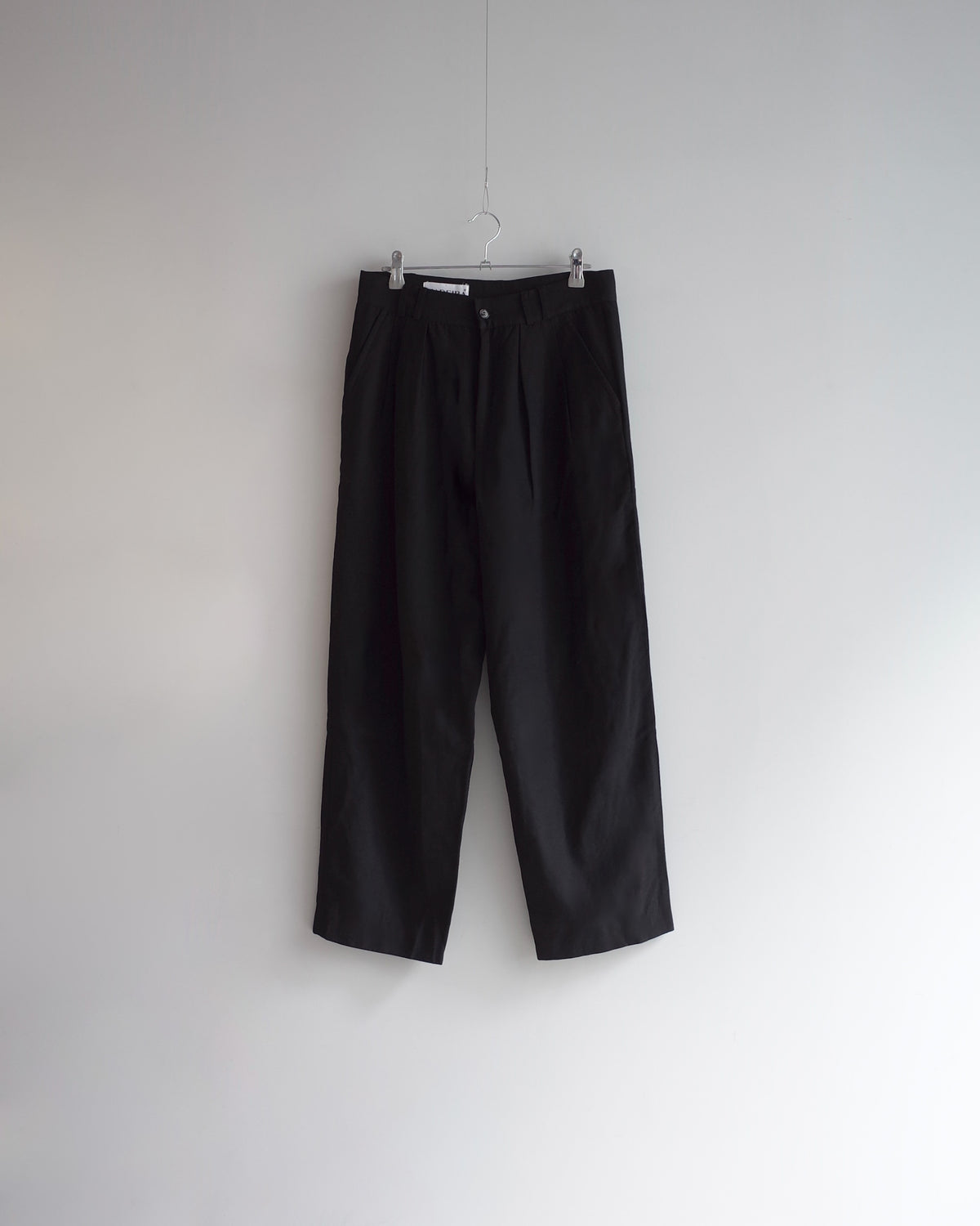 Used / WOOL TAPERED PANTS