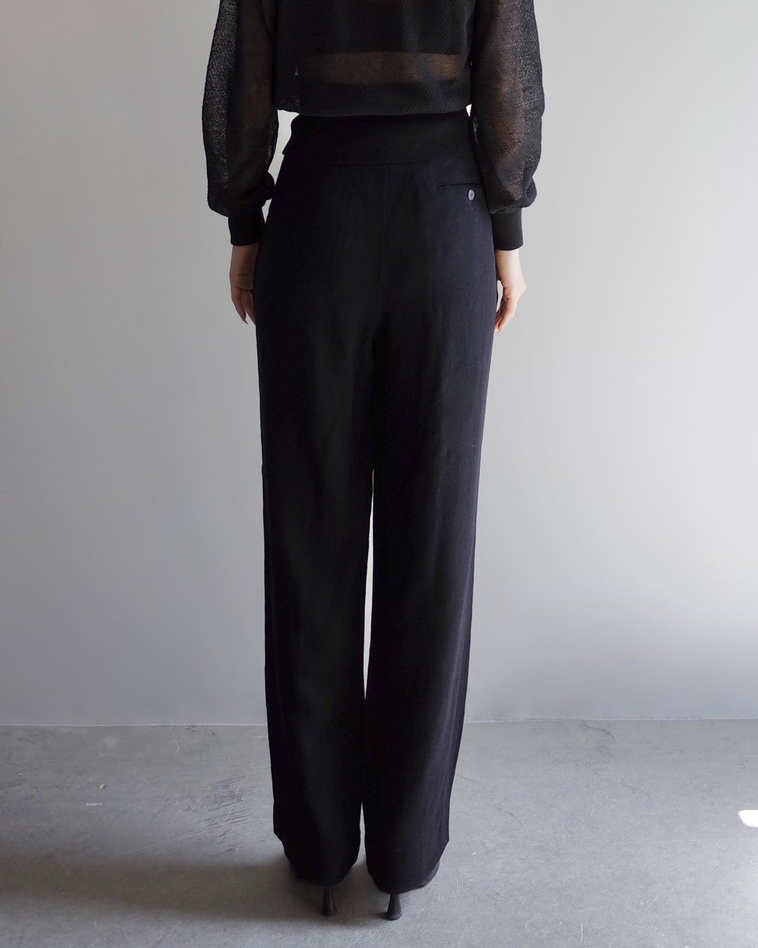 Used  / TWOTUCK SEMI WIDE TAPERED PANTS