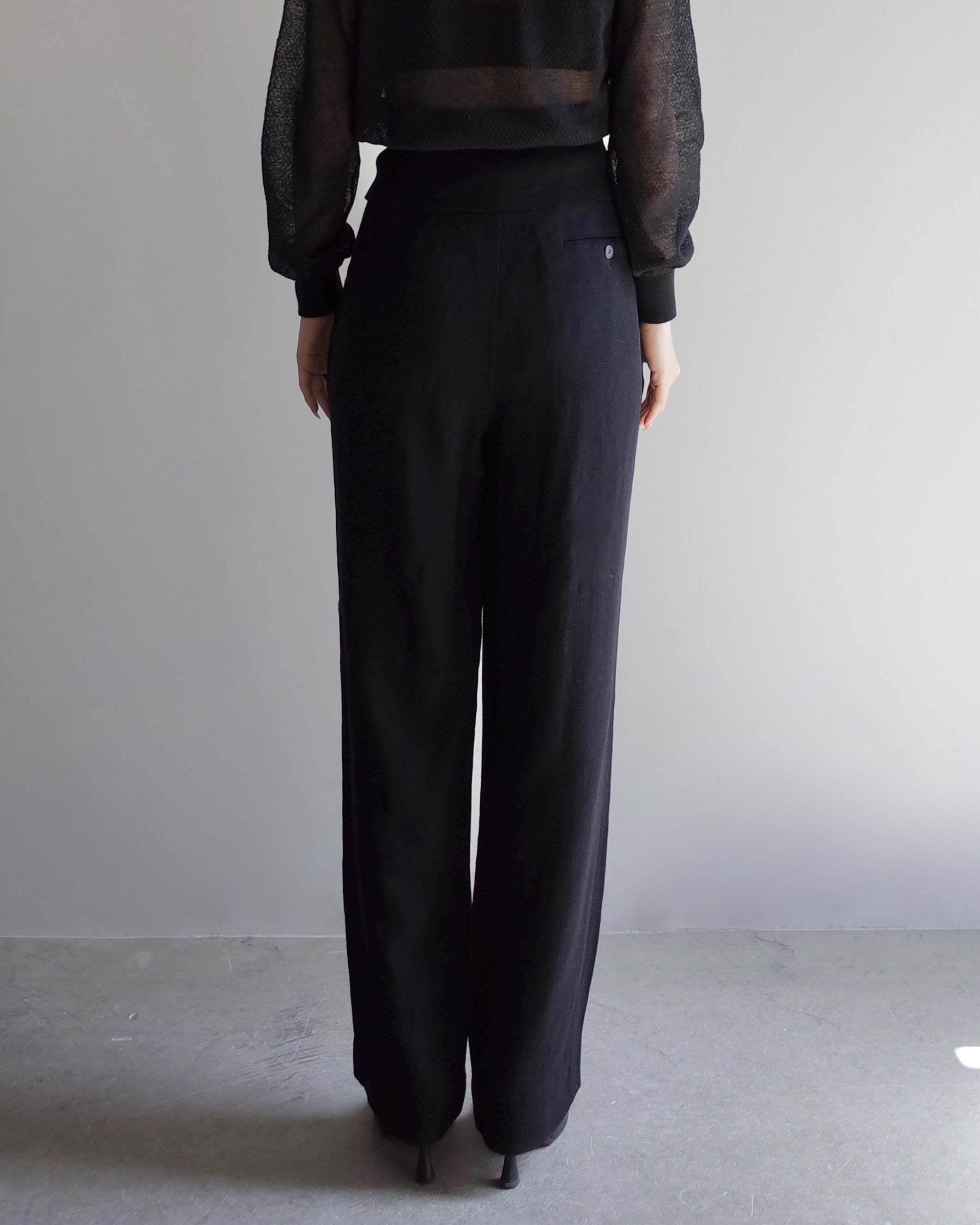 Used  / TWOTUCK SEMI WIDE TAPERED PANTS