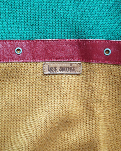 Used / HENRYNECK MULCHCOLOR SWEATER