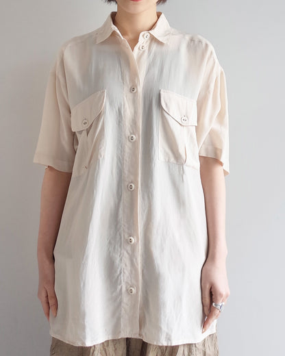 Used / DOUBLE POCKET HALFSLEEVE SHIRT