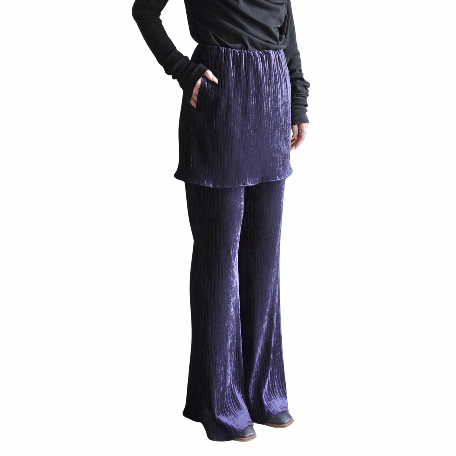 PLEATED PANTS