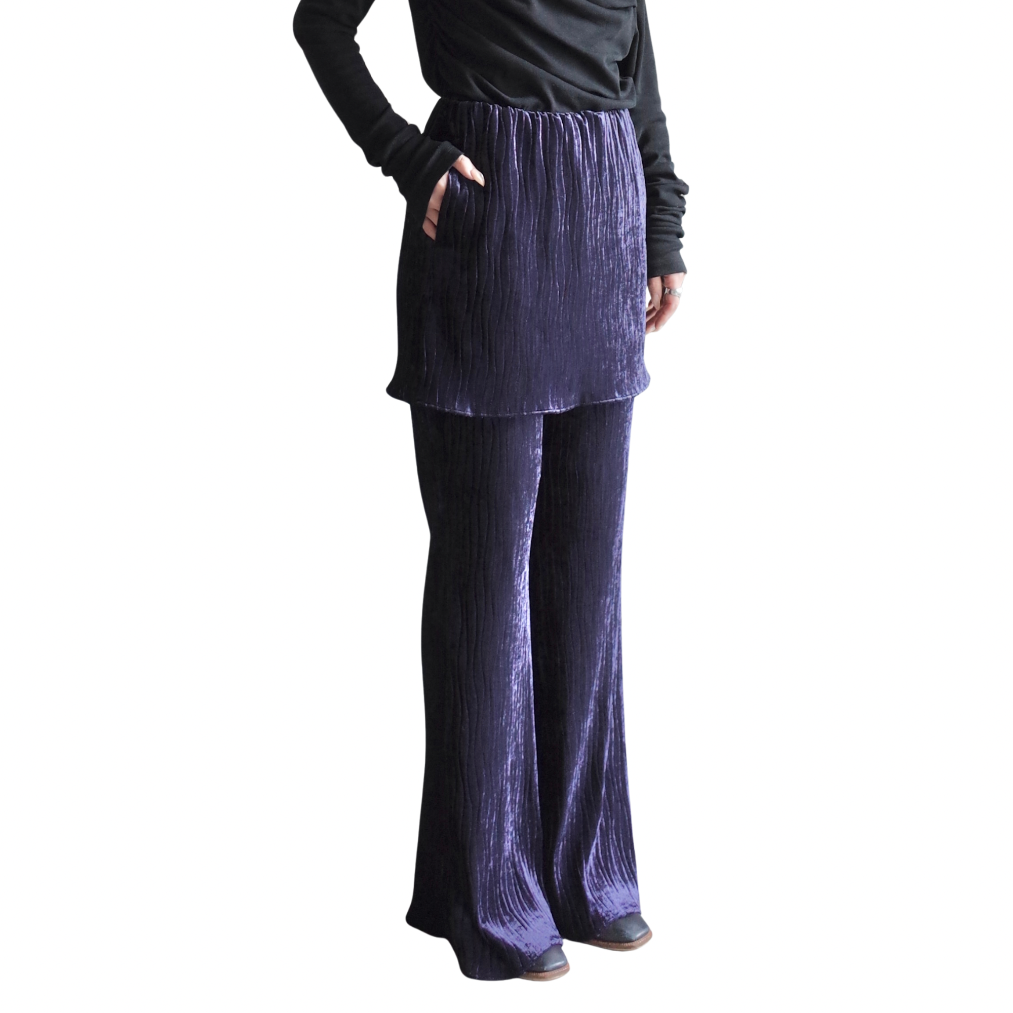 PLEATED PANTS