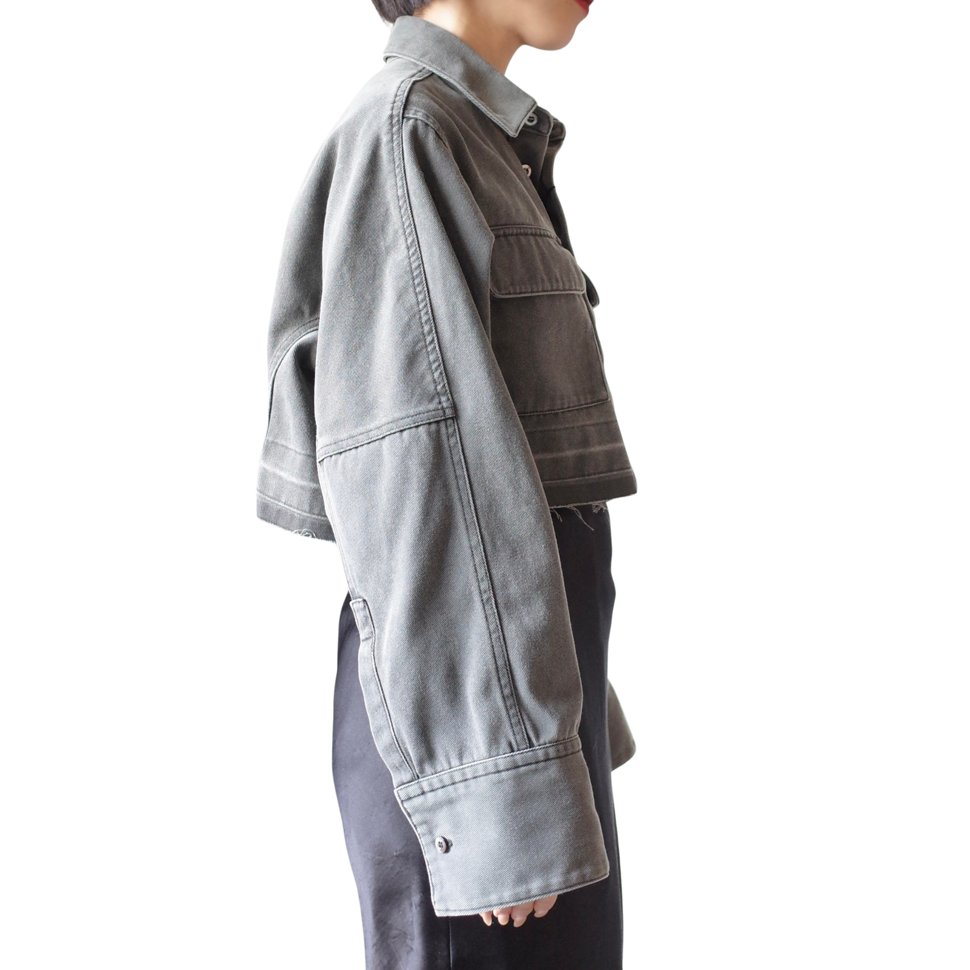 WASHED TULIP SHIRT JKT