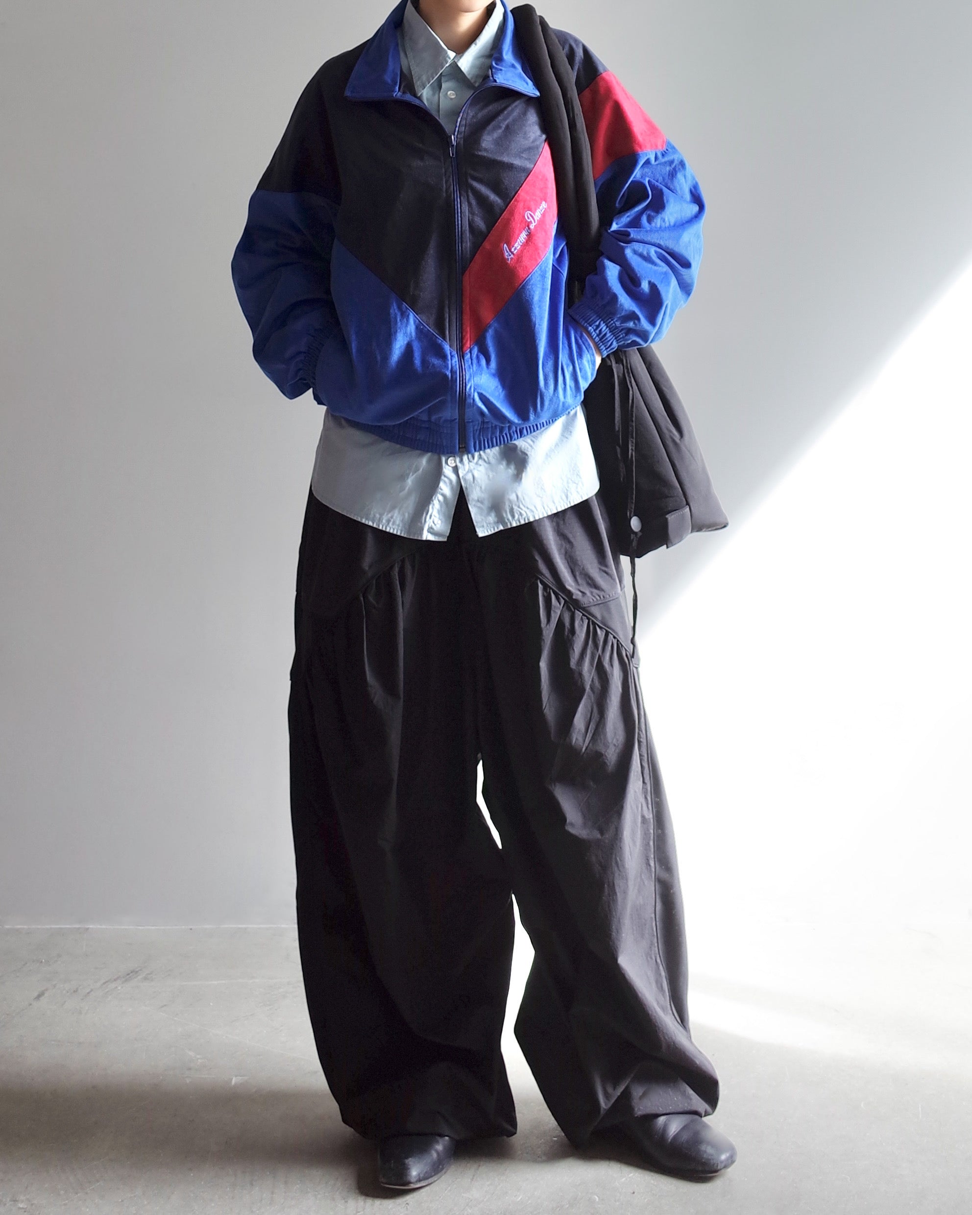 Used / ZIPPED PLAIN SHIRT