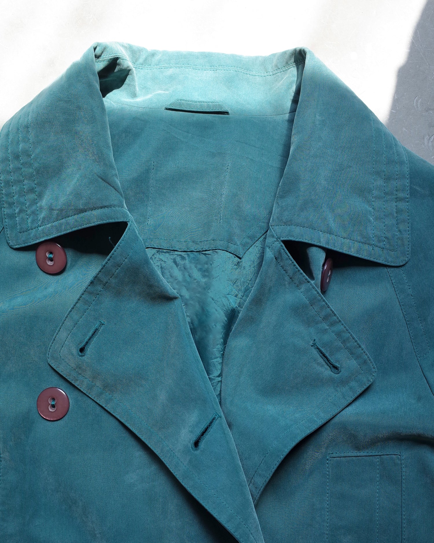 ★Used / MOLESKIN HALF TRENCH COAT