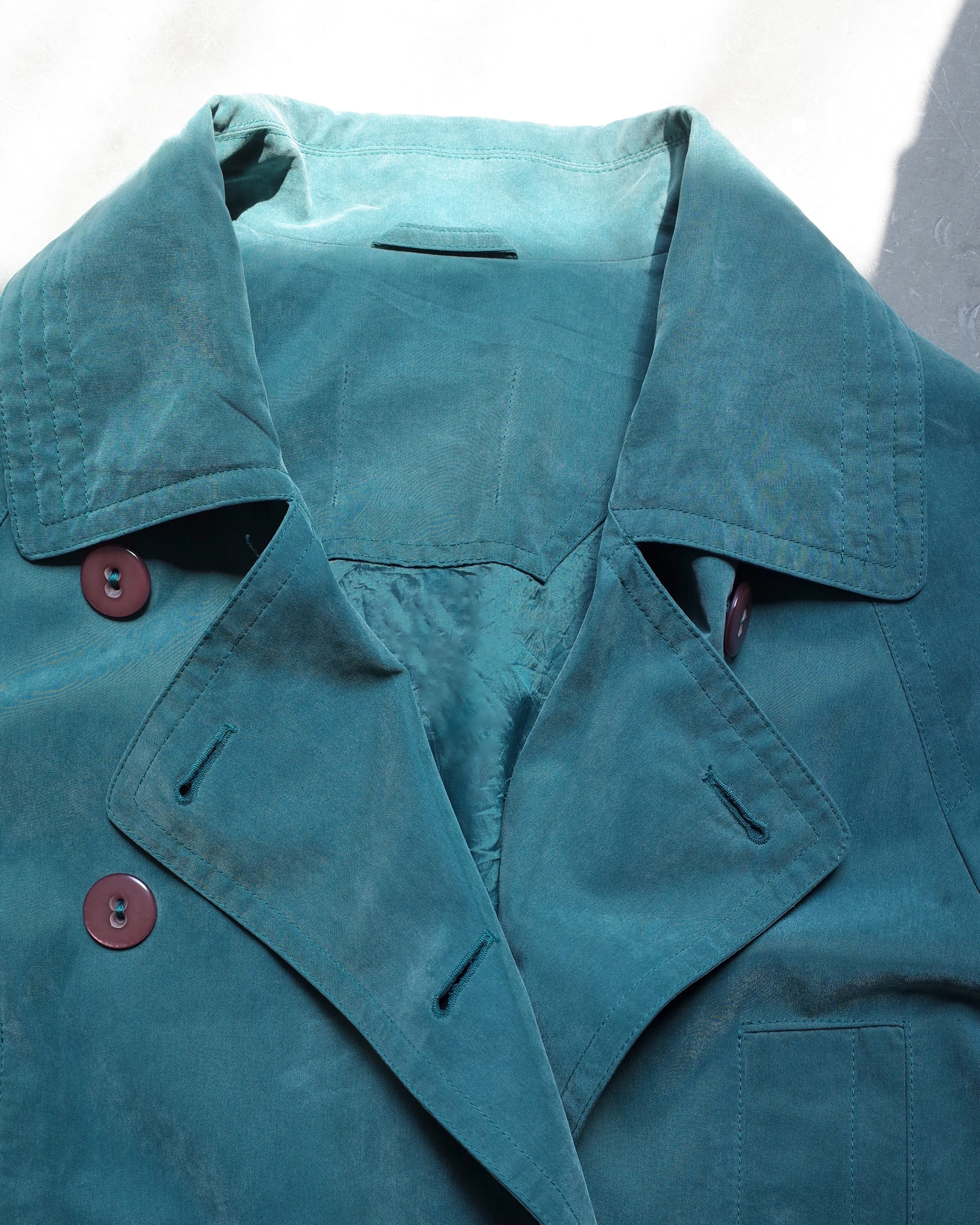 ★Used / MOLESKIN HALF TRENCH COAT