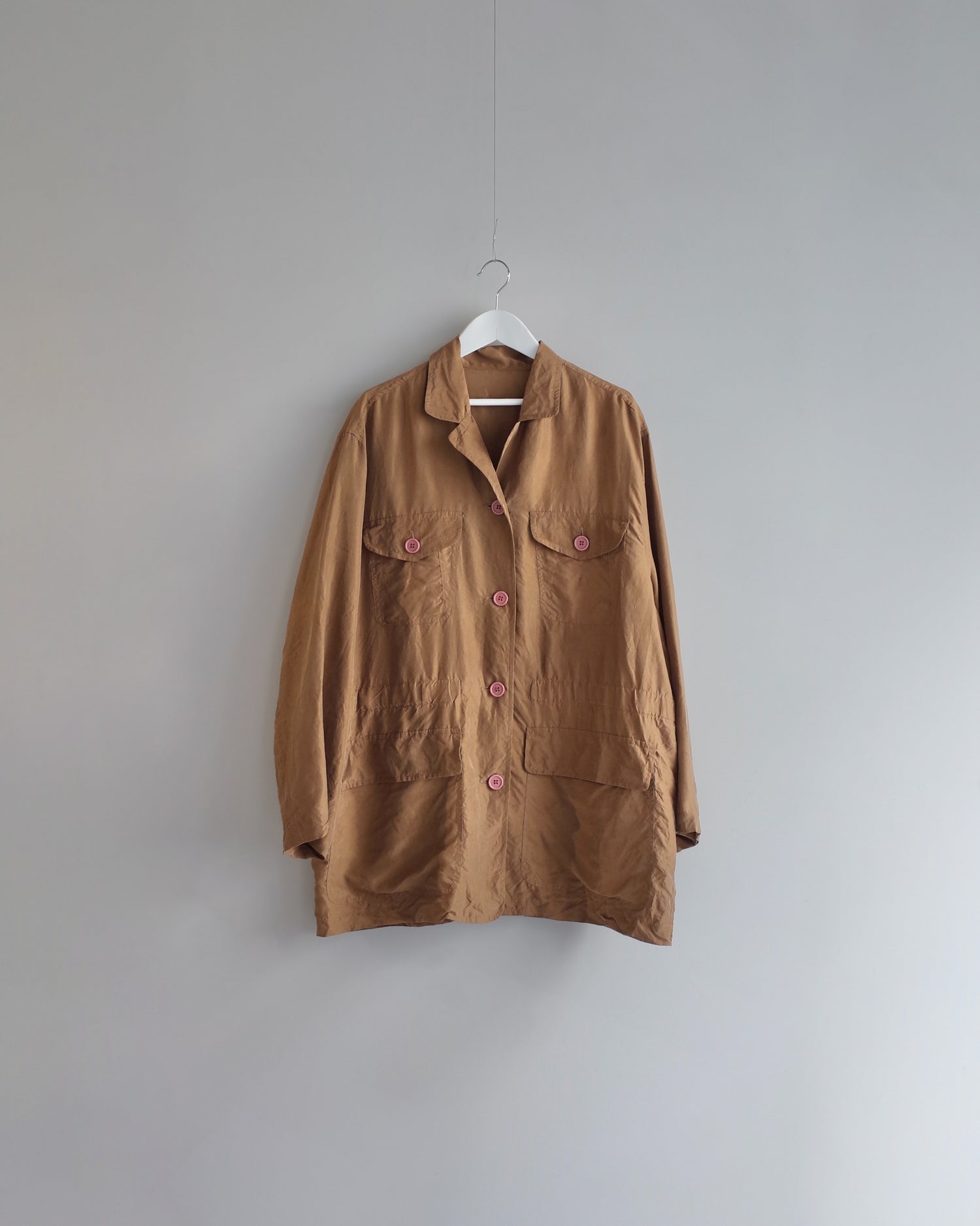 Used / SILK SHIRT JACKET