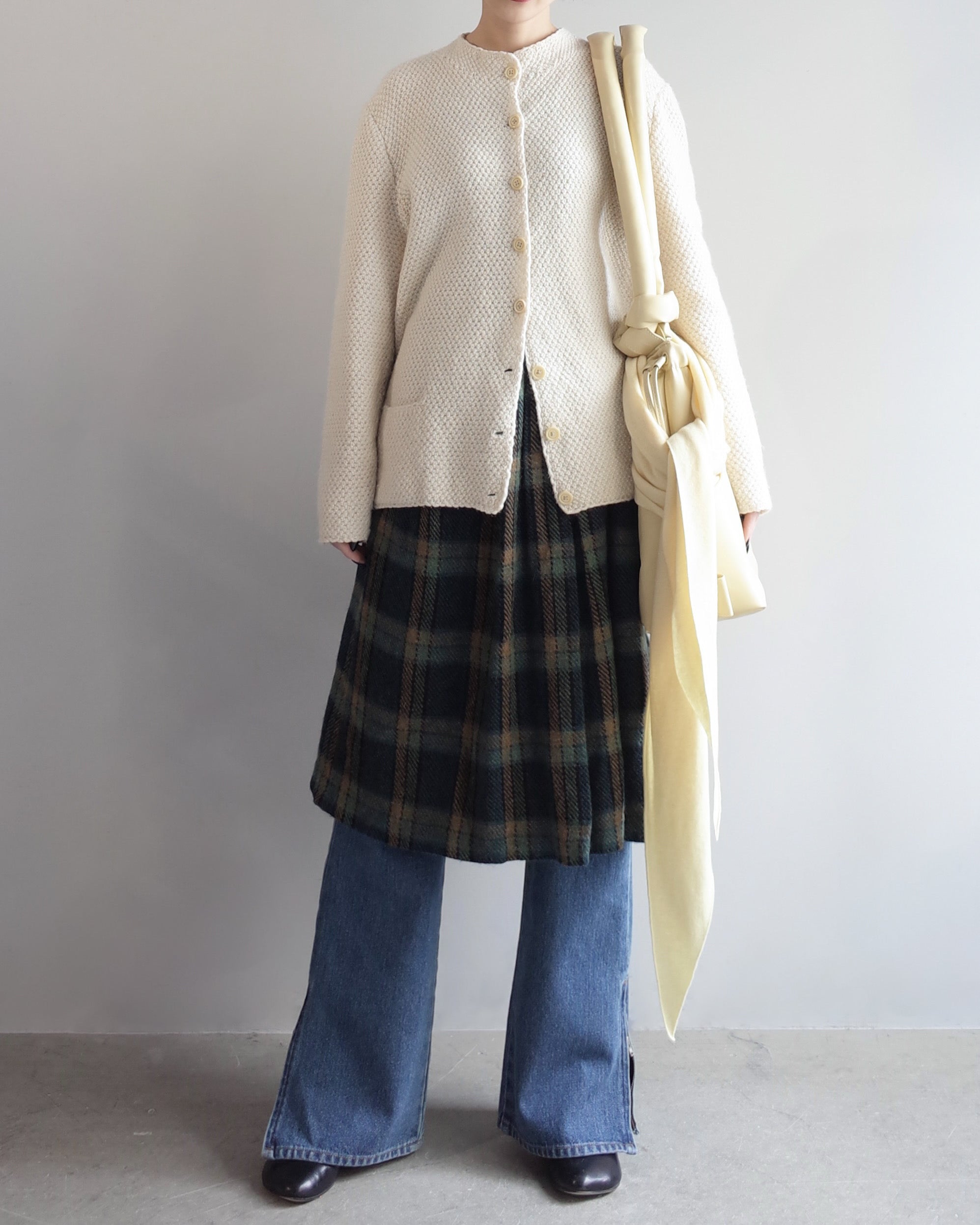 Used / CHECK SKIRT
