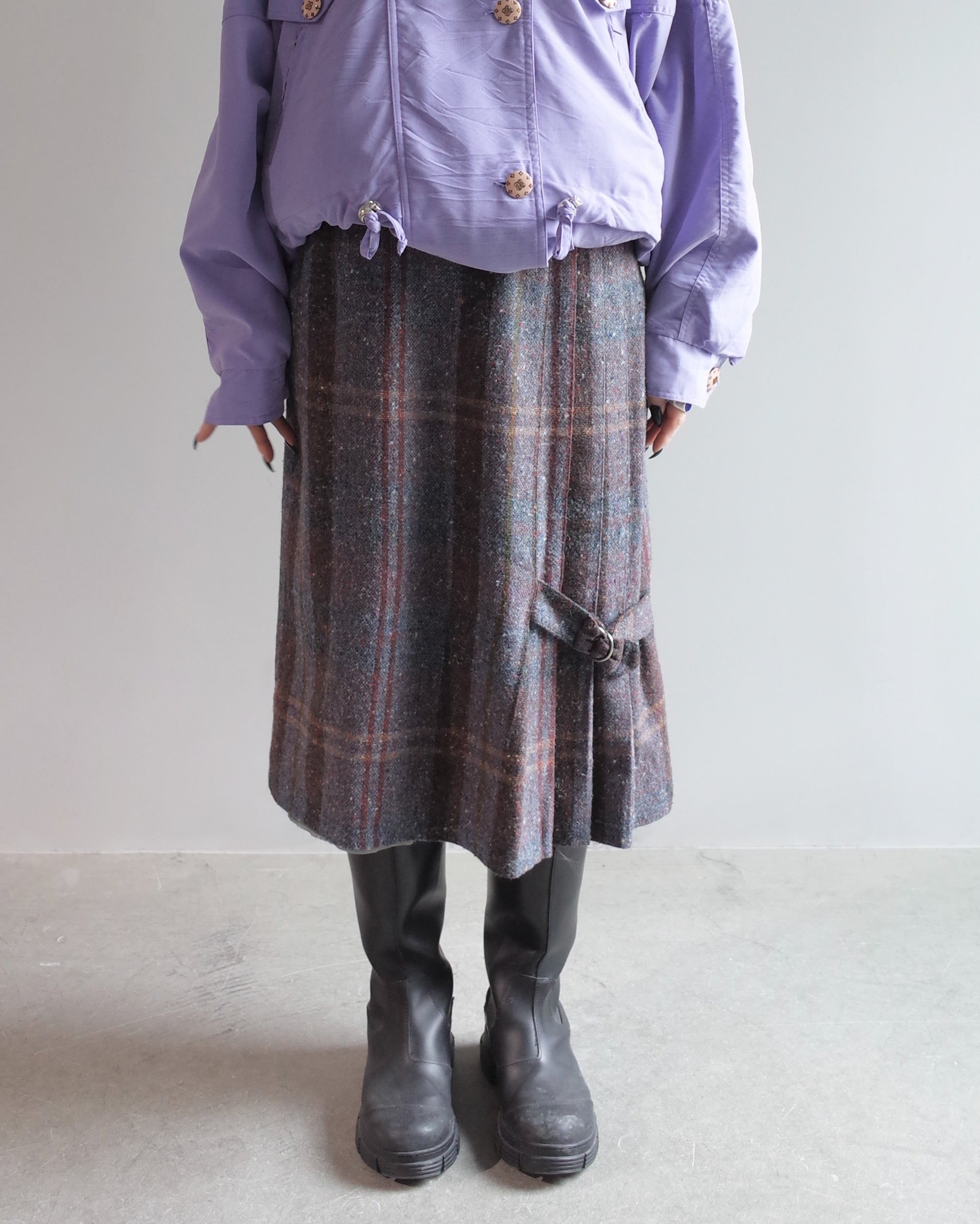 Used / CHECK SKIRT