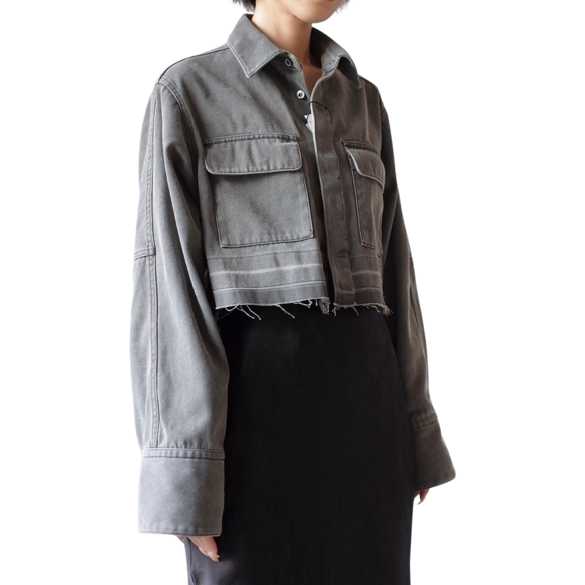 WASHED TULIP SHIRT JKT