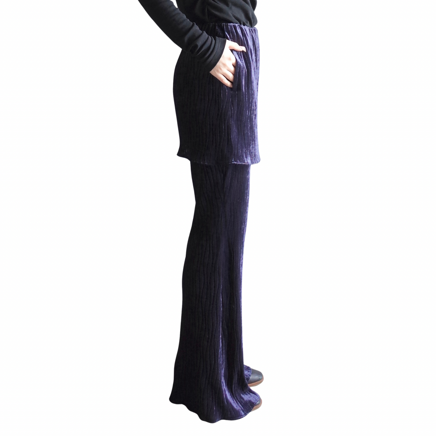 PLEATED PANTS
