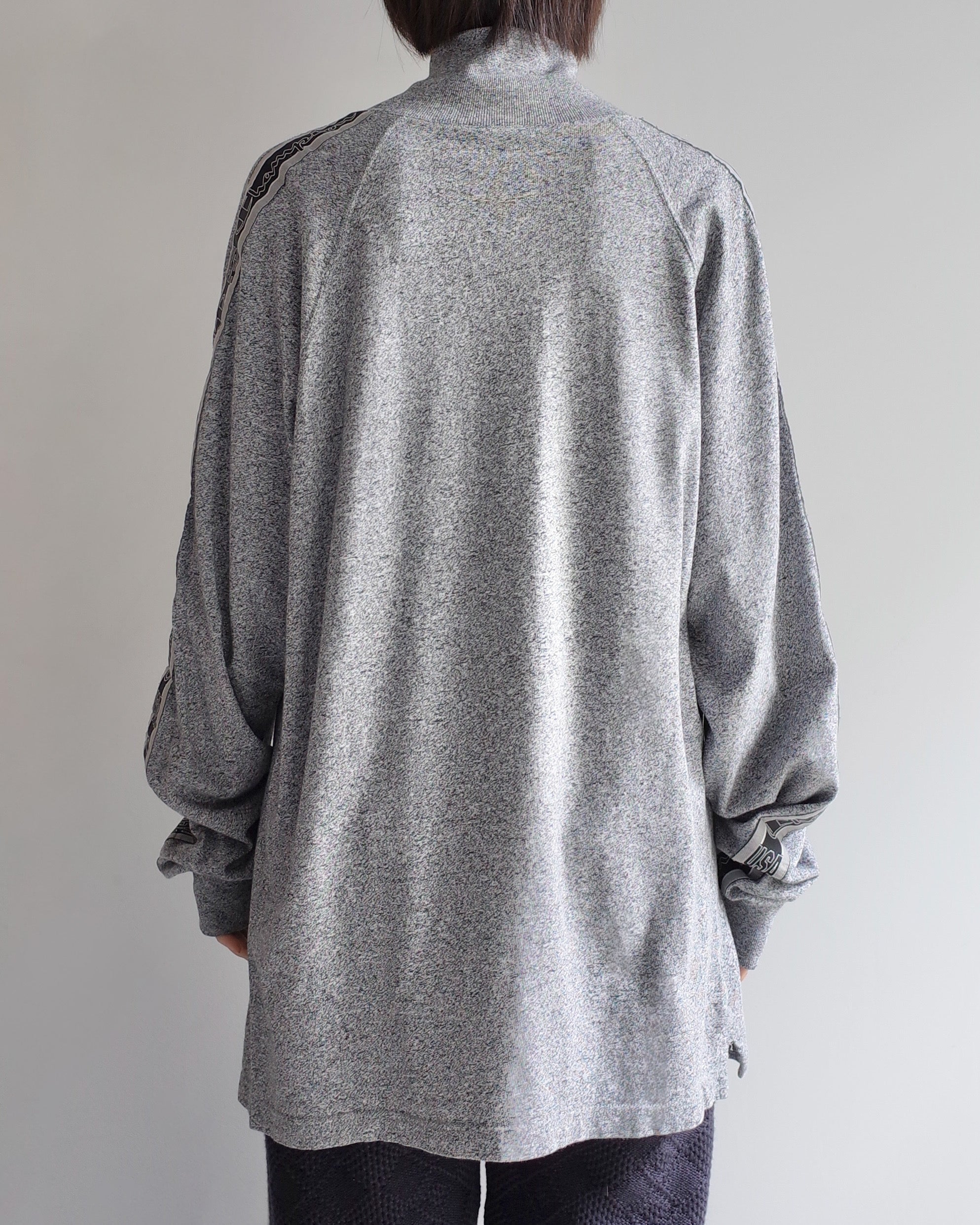 Used / Champion HALFZIP SWEAT SHIRT