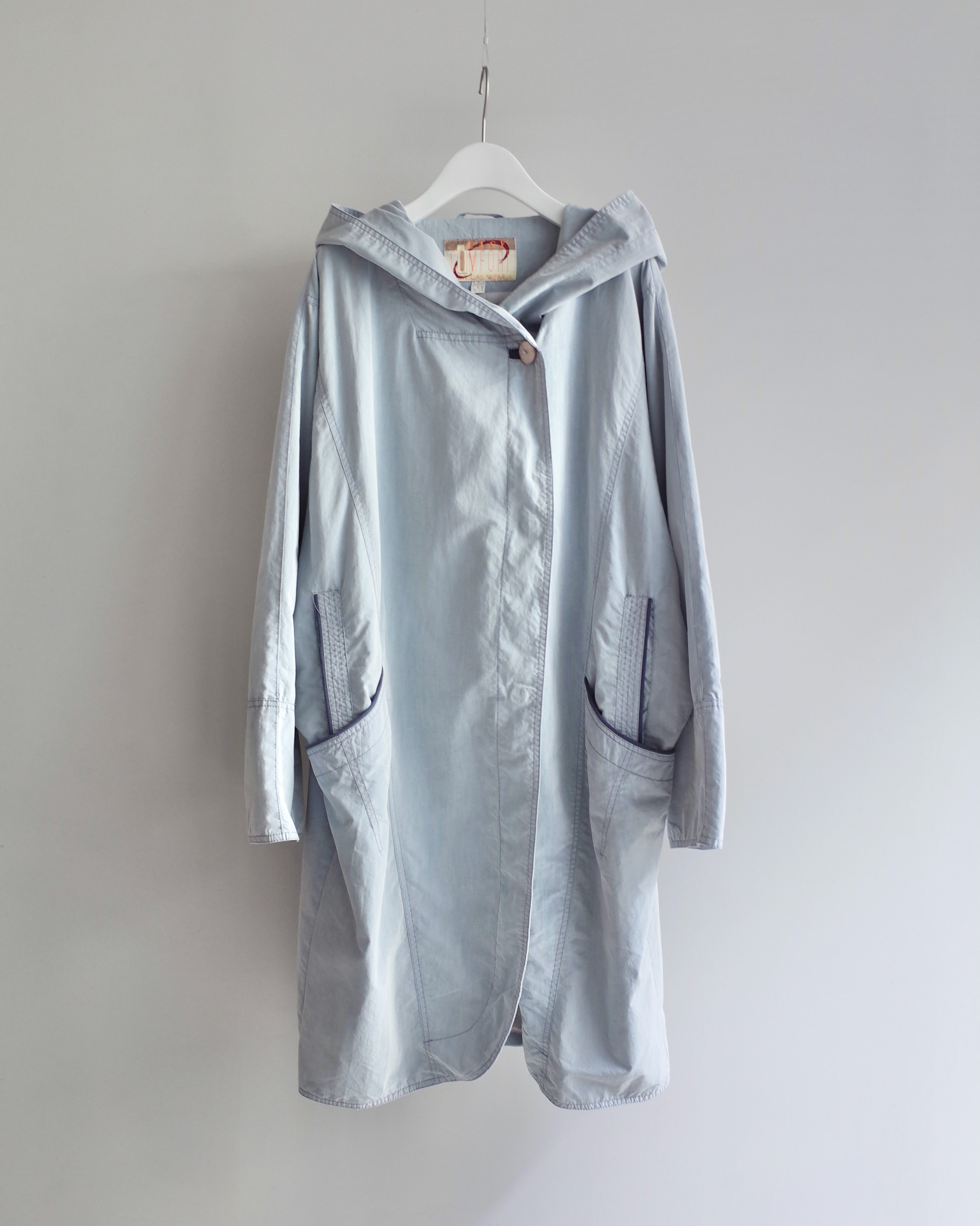 Used / HOODED COTTON COAT