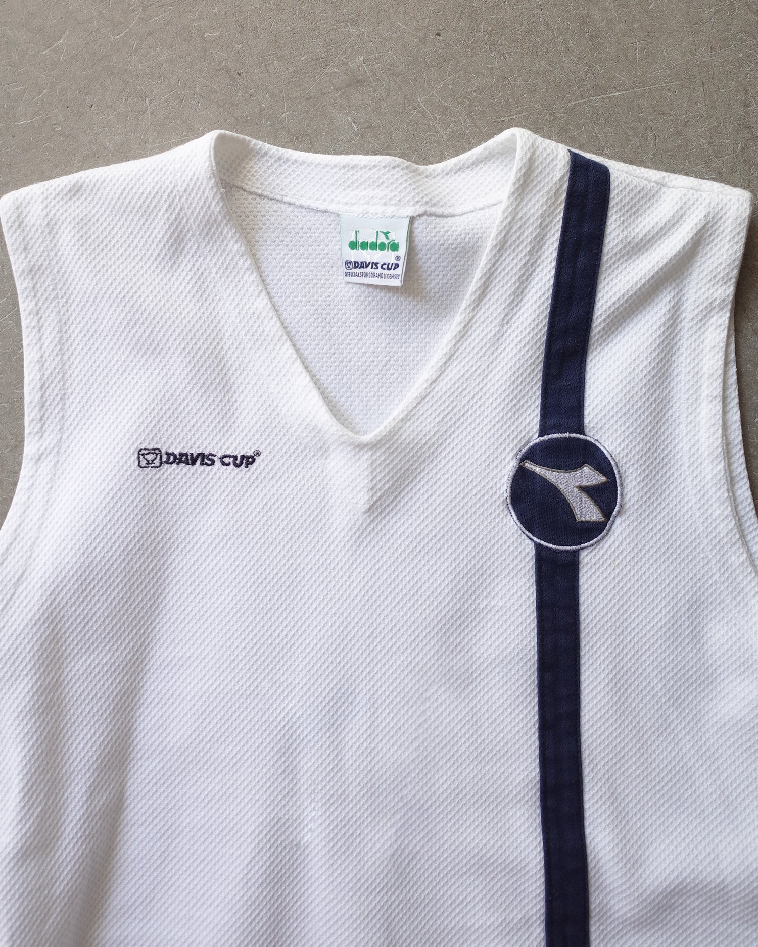 ★Used  / Diadora DAVIS CUP SLEEVELES TENNIS WEAR