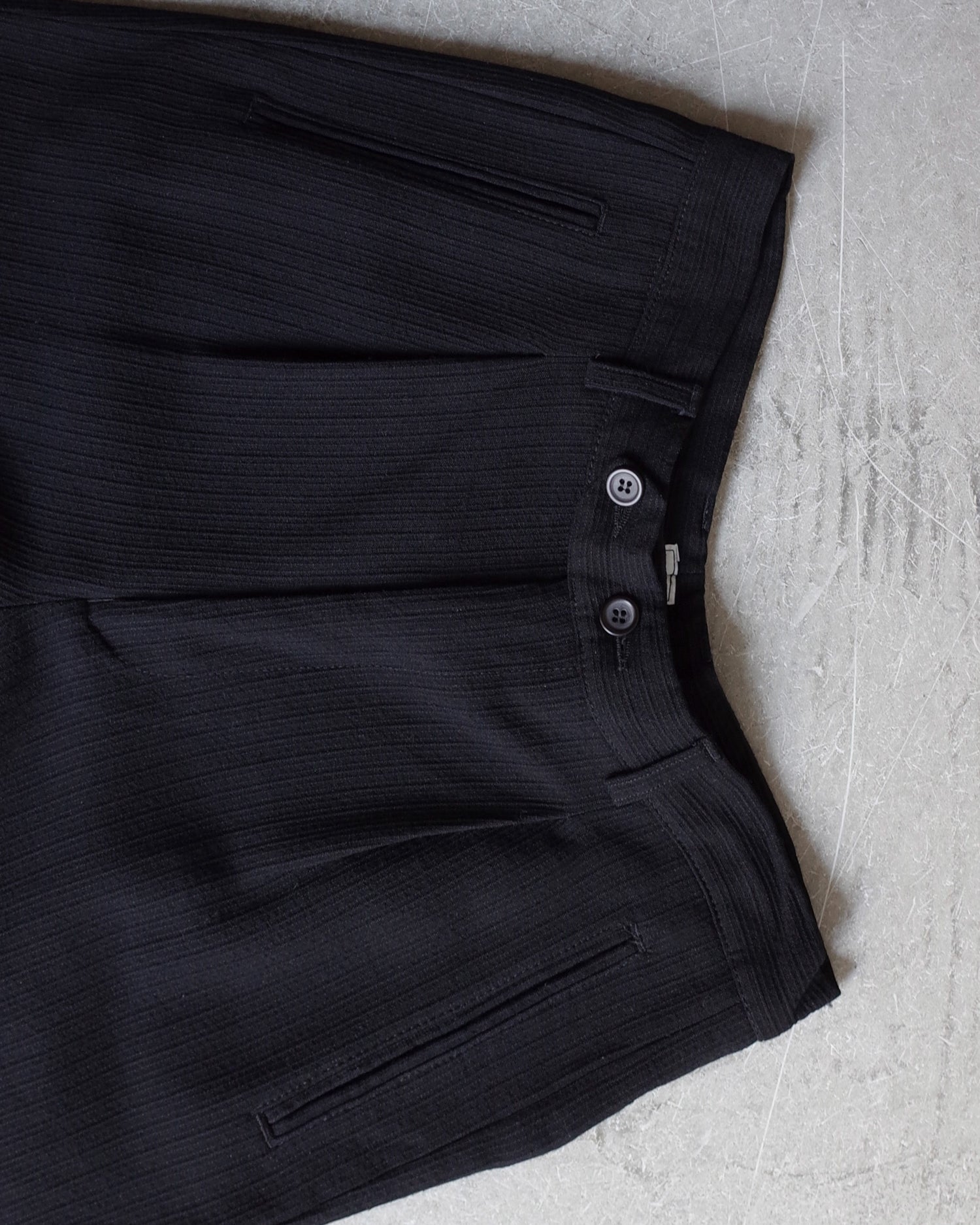 Used  / JAGUARED TAPERED PANTS
