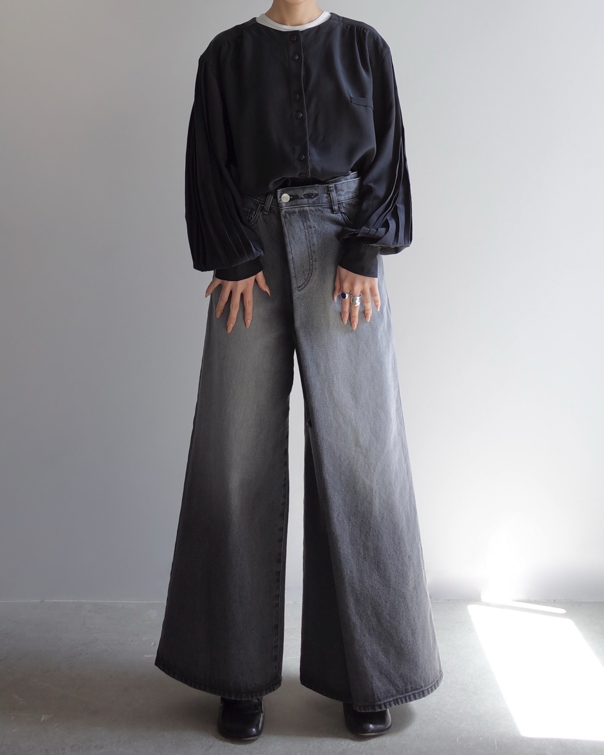 Used / VOLUME SLEEVE SHIRT