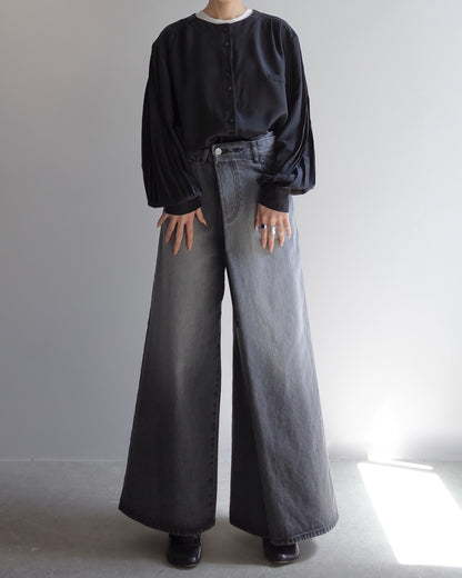 Used / VOLUME SLEEVE SHIRT