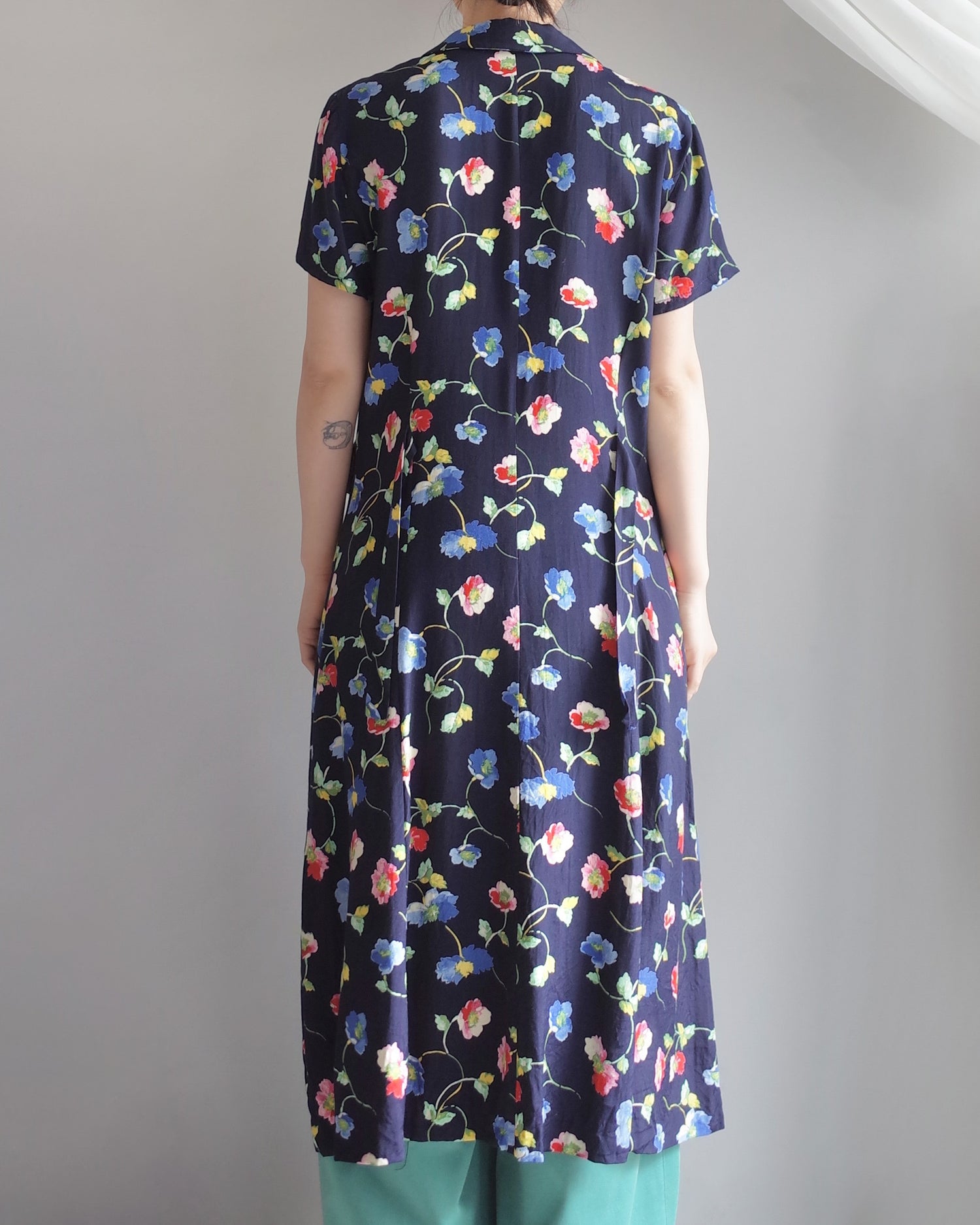 Used / FRONT BUTTON SHIRT ONEPIECE