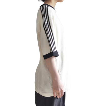 KNITTED TRAINING T-SHIRT