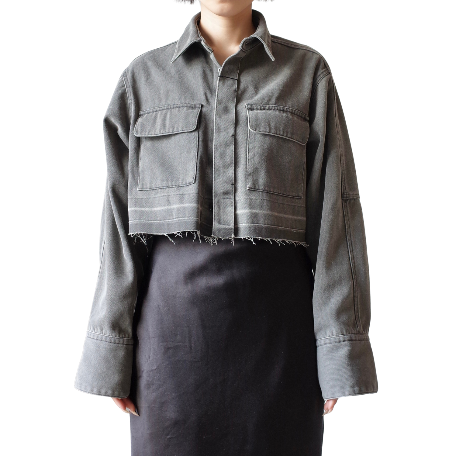 WASHED TULIP SHIRT JKT