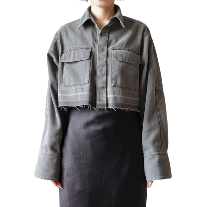 WASHED TULIP SHIRT JKT