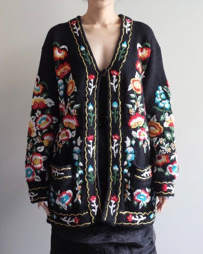 Used / KNIT CARDIGAN