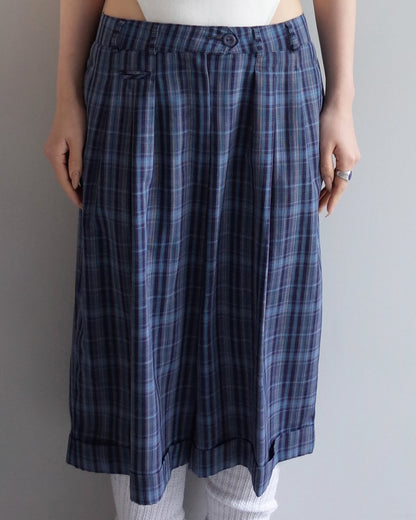 Used  / CHECK HALF PANTS