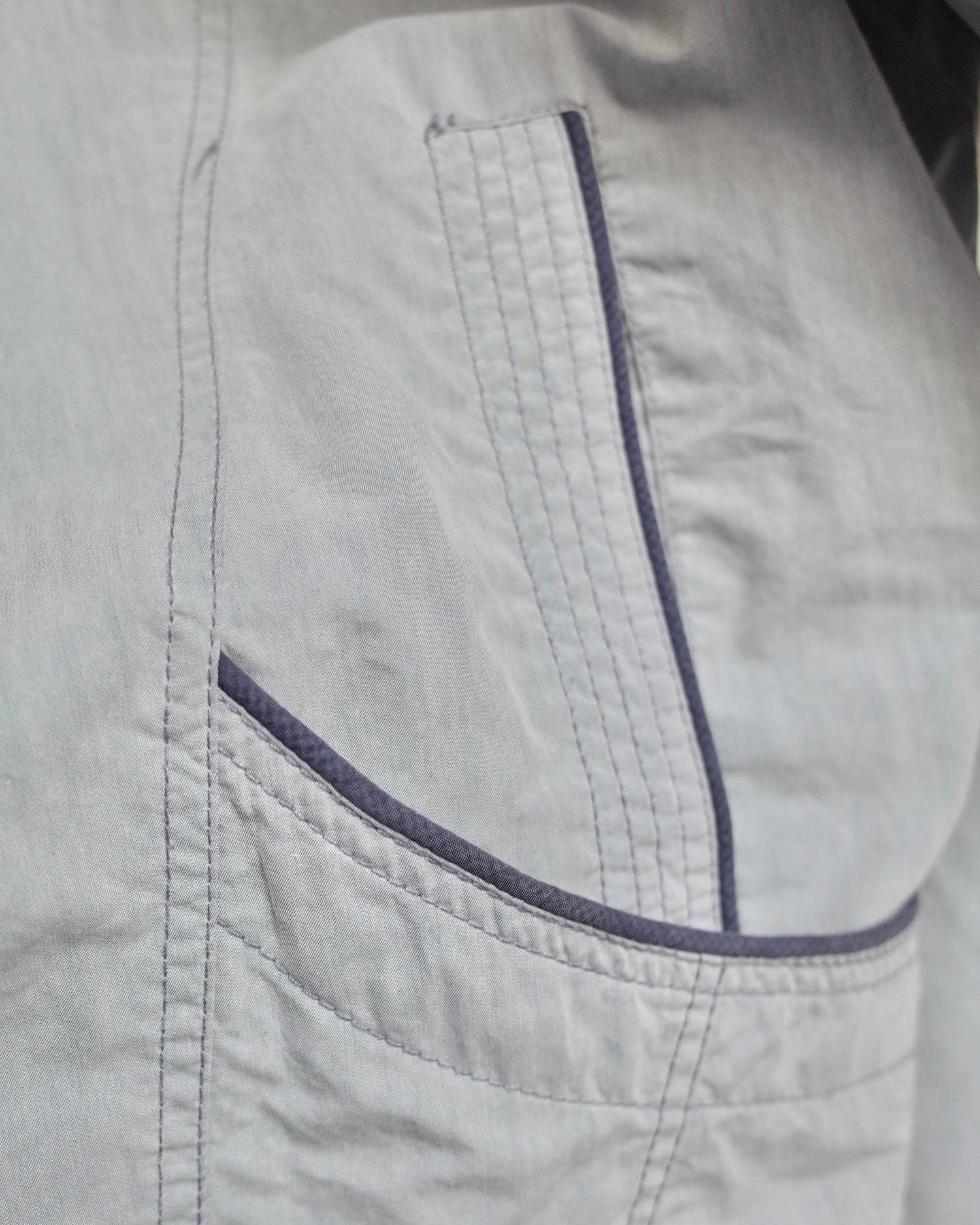 Used / HOODED COTTON COAT