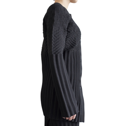 LINKS PATTERN CARDIGAN