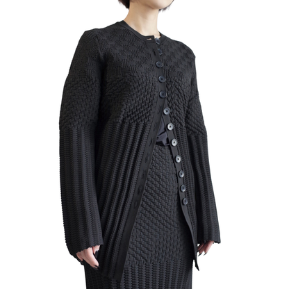 LINKS PATTERN CARDIGAN
