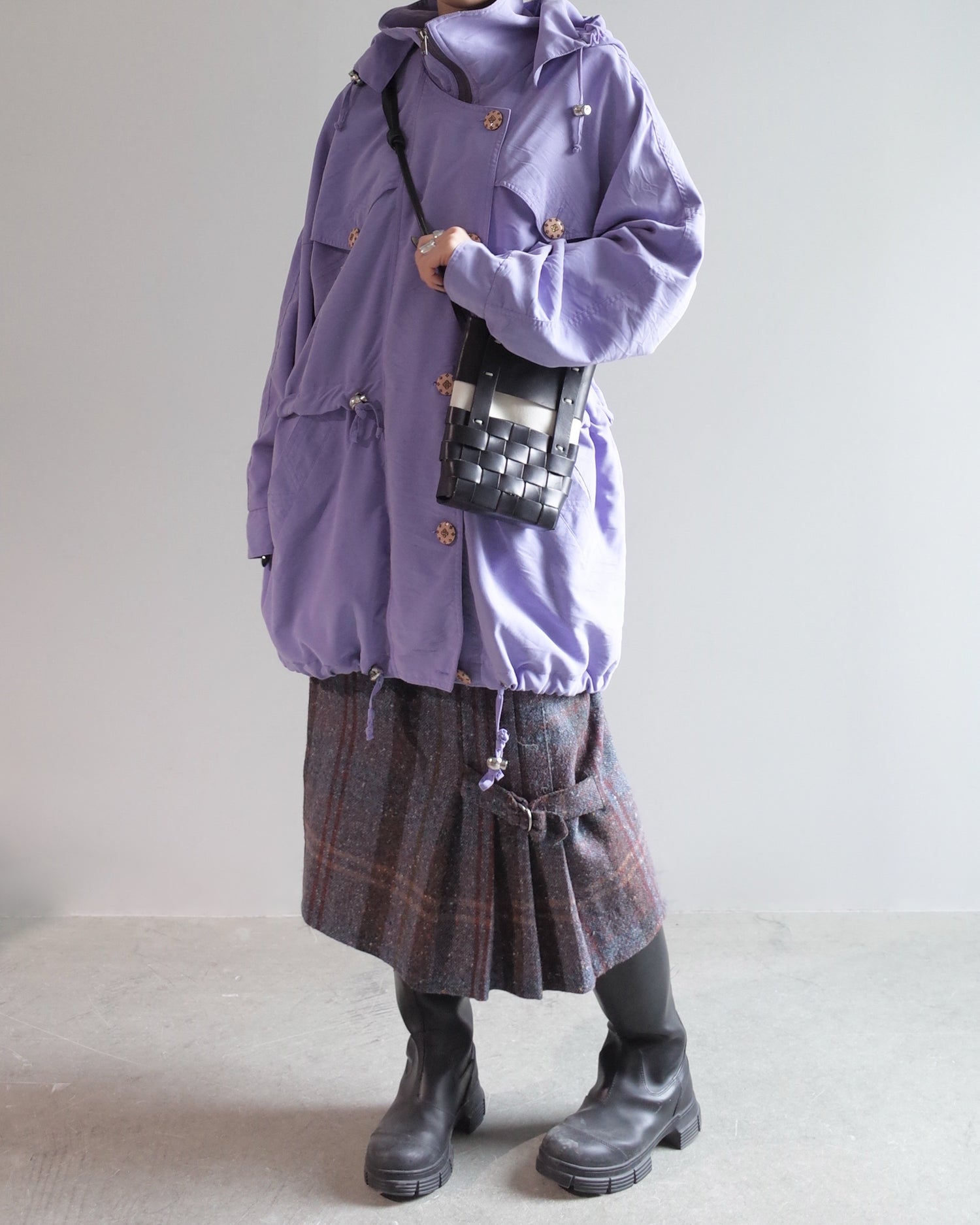 Used / CHECK SKIRT
