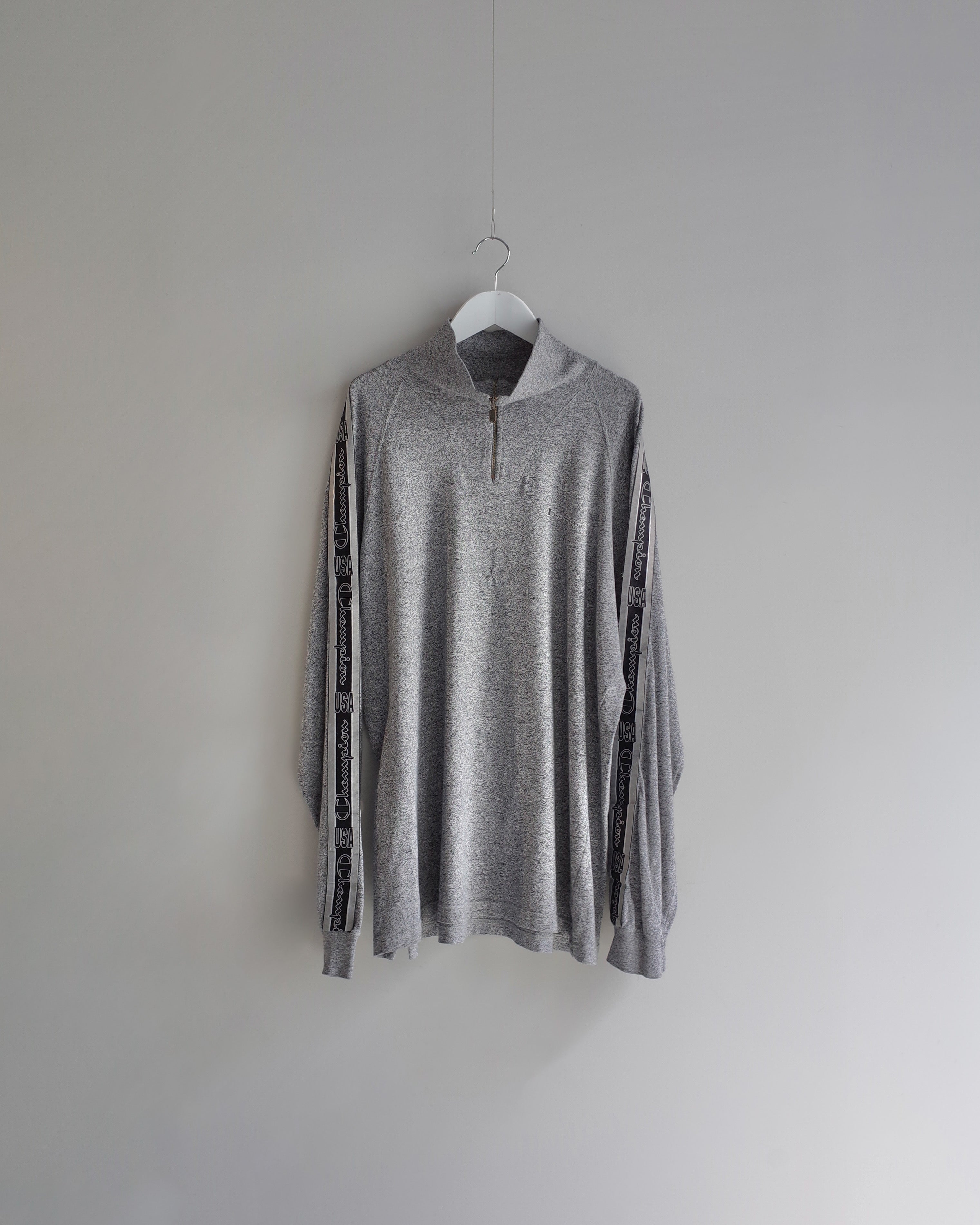 Used / Champion HALFZIP SWEAT SHIRT