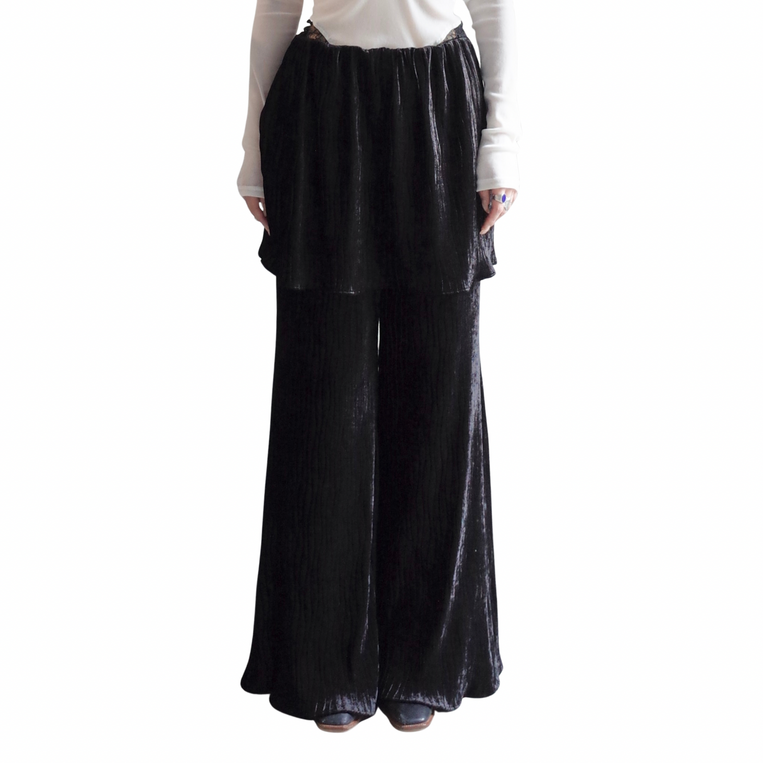 PLEATED PANTS