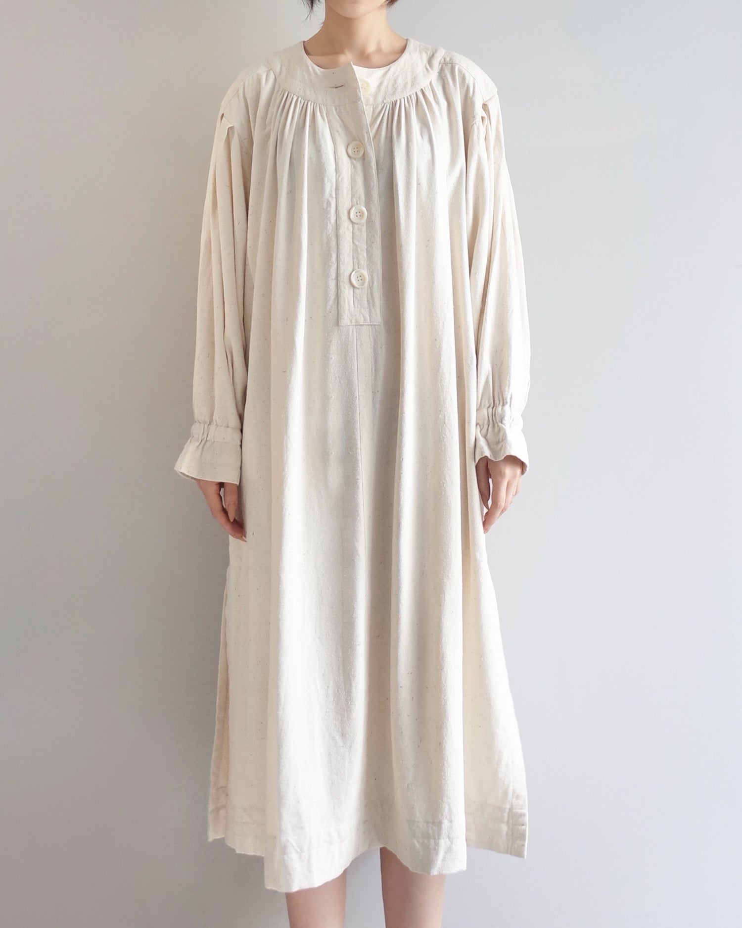 Used / 90s YVES SAINT LAURENT SHIRT ONEPIECE