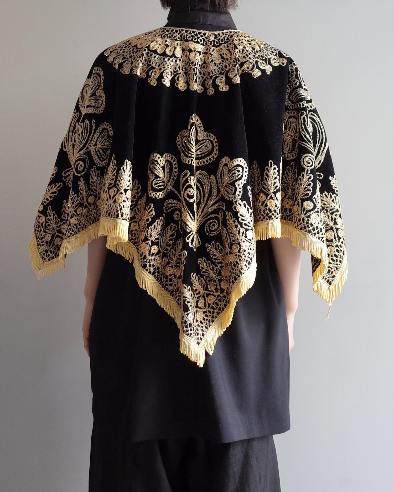 Used / CAFTAN PONCHO