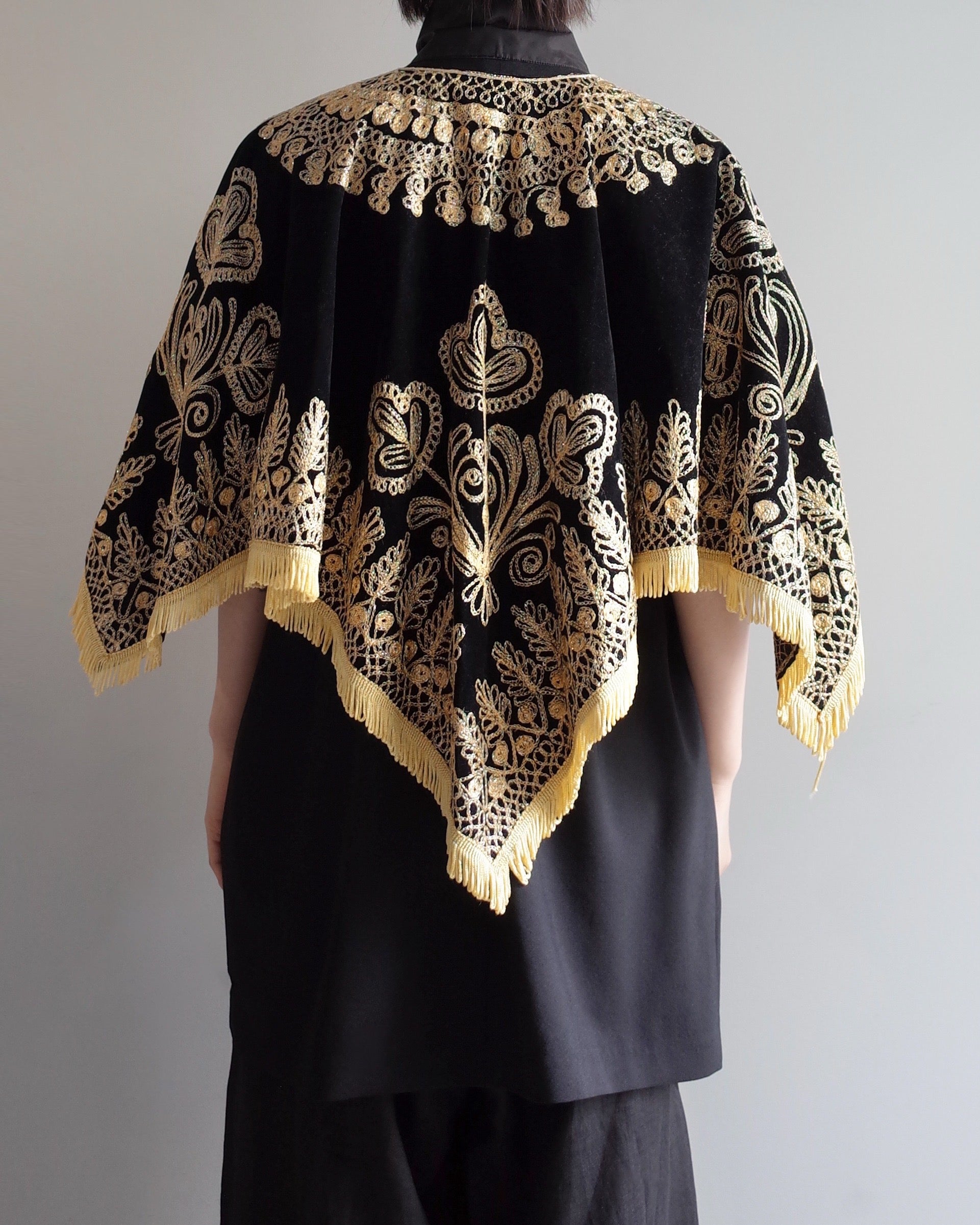 Used / CAFTAN PONCHO