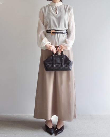 Used / REVERSIBLE CHIFFON BLOUSE