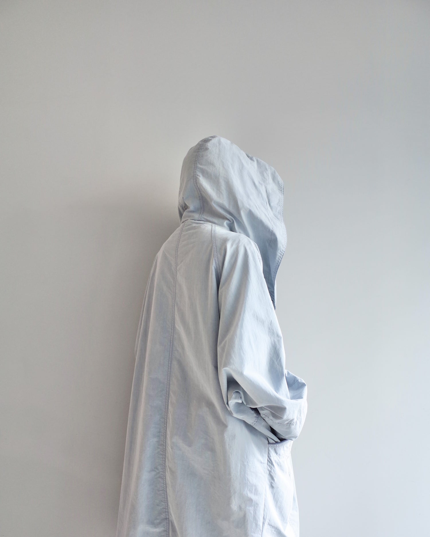 Used / HOODED COTTON COAT