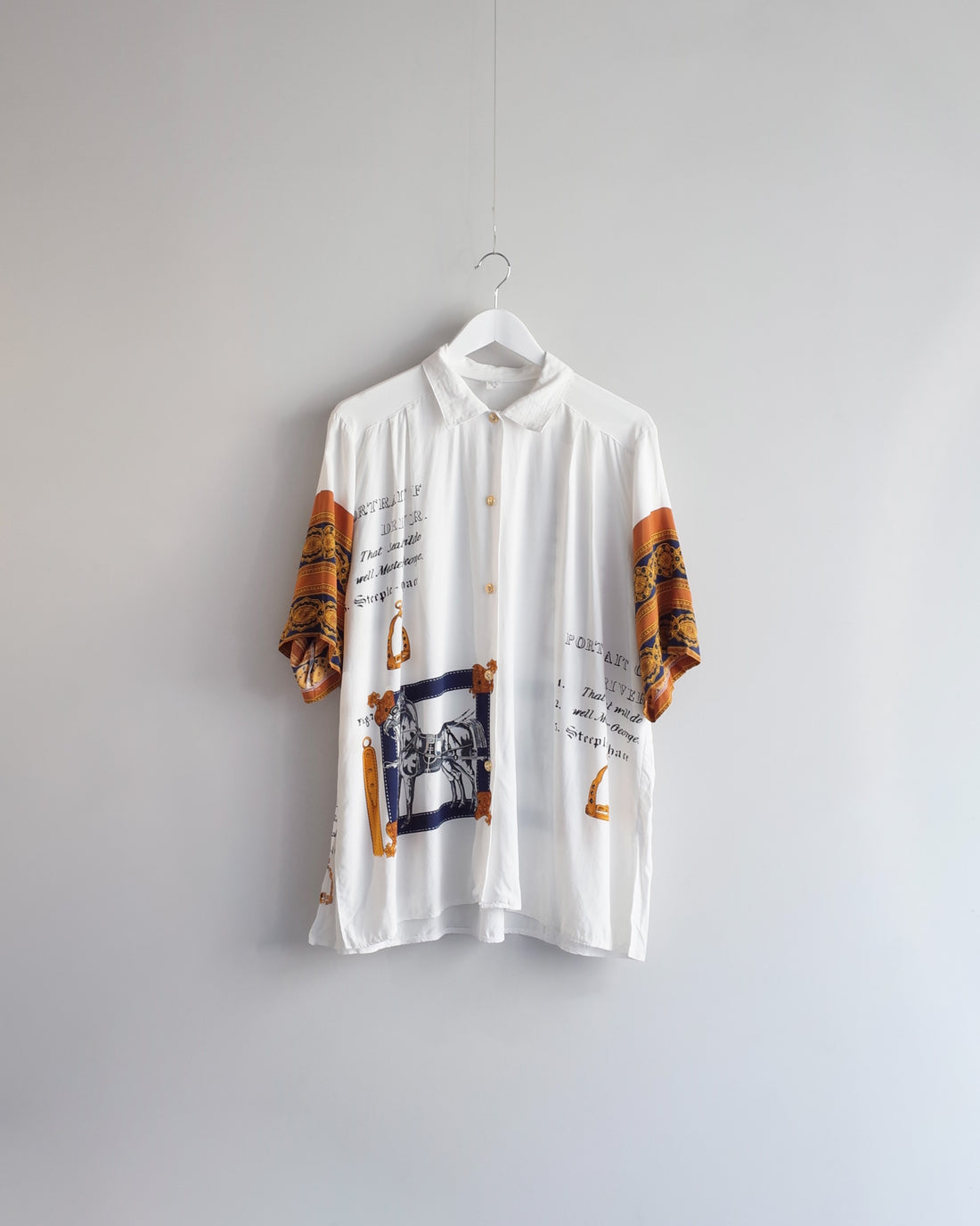 Used / PRINTED HALF SLEEVE SHIRT