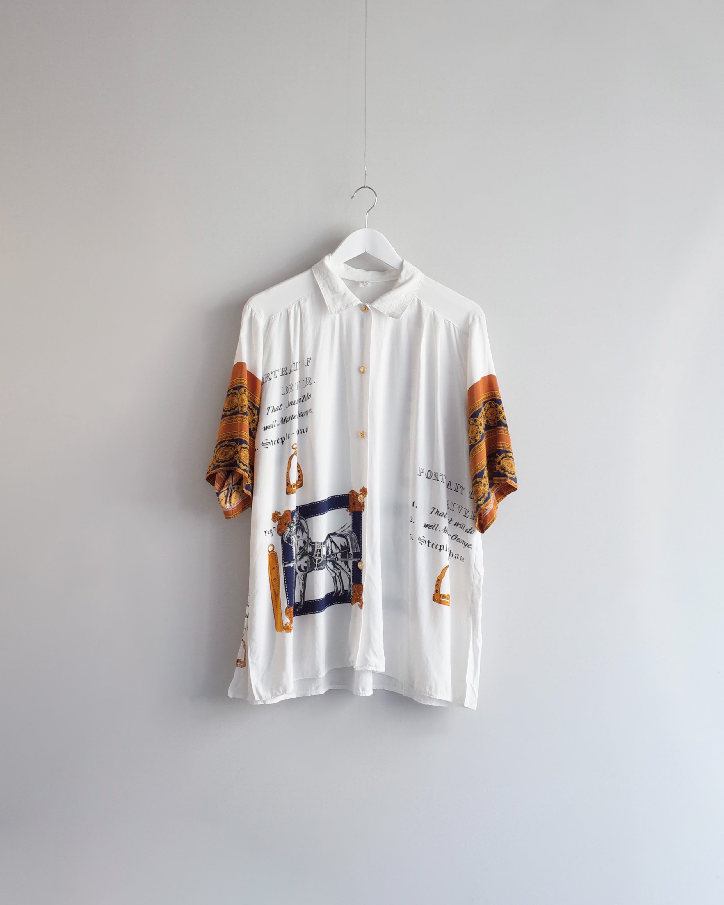 Used / PRINTED HALF SLEEVE SHIRT