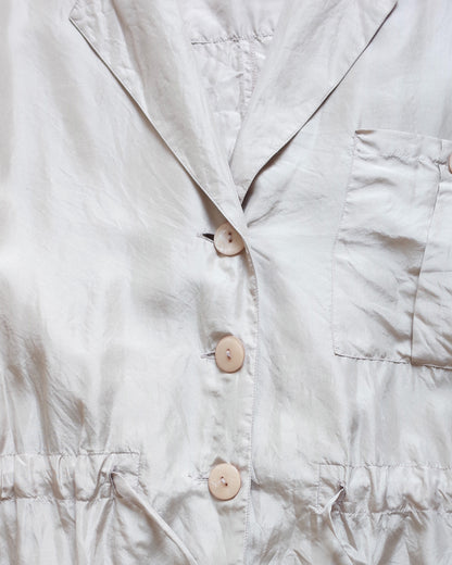 Used / SILK SHORT SLEEVE JACKET