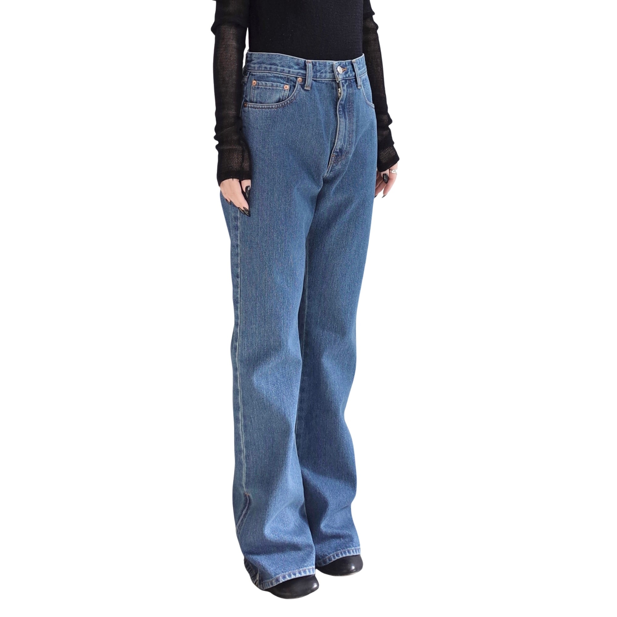 BOOTS CUT SIDE ZIP JEANS